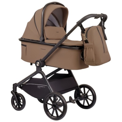 Коляска 2 в 1 Indigo Solar тёмно-бежевый 01